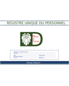 Registre unique du personnel